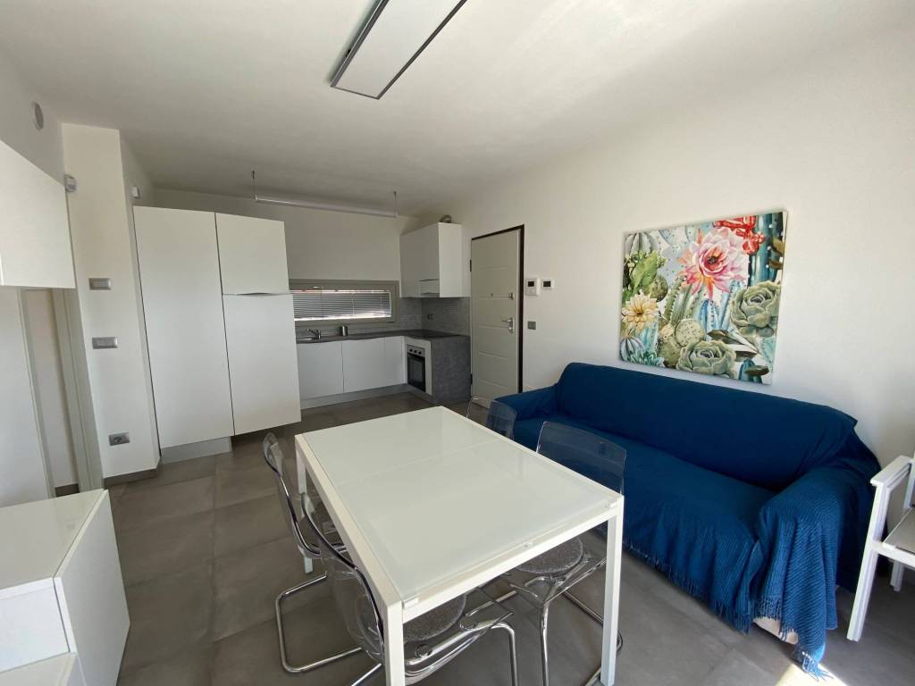 Moderna casa bifamiliare con terrazzi vista mare