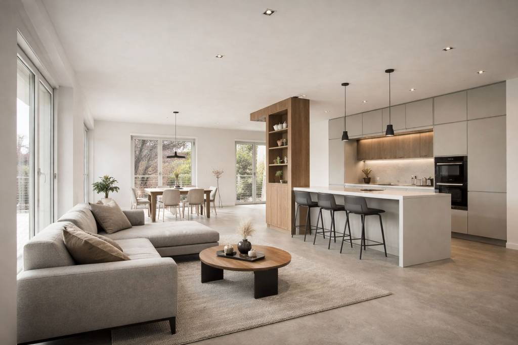 Favoloso appartamento in bifamiliare con terrazzi