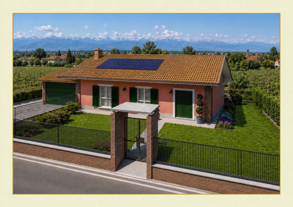 Terreno edificabile urbanizzato con progetto villa