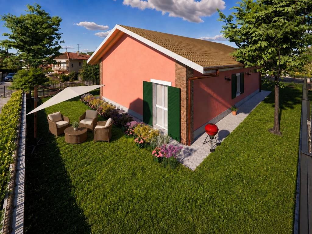 Terreno edificabile urbanizzato con progetto villa